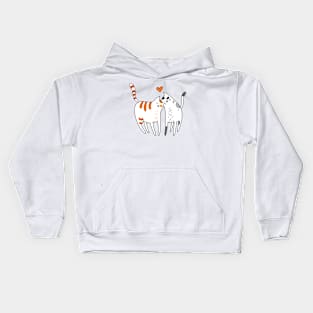 Things my cat does-Love Kids Hoodie